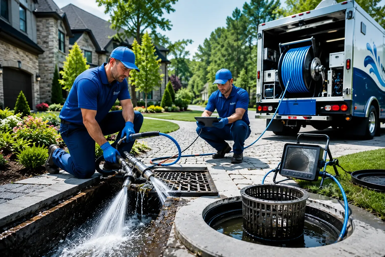 Local outdoor drain cleaning professionals in Marengo, IA