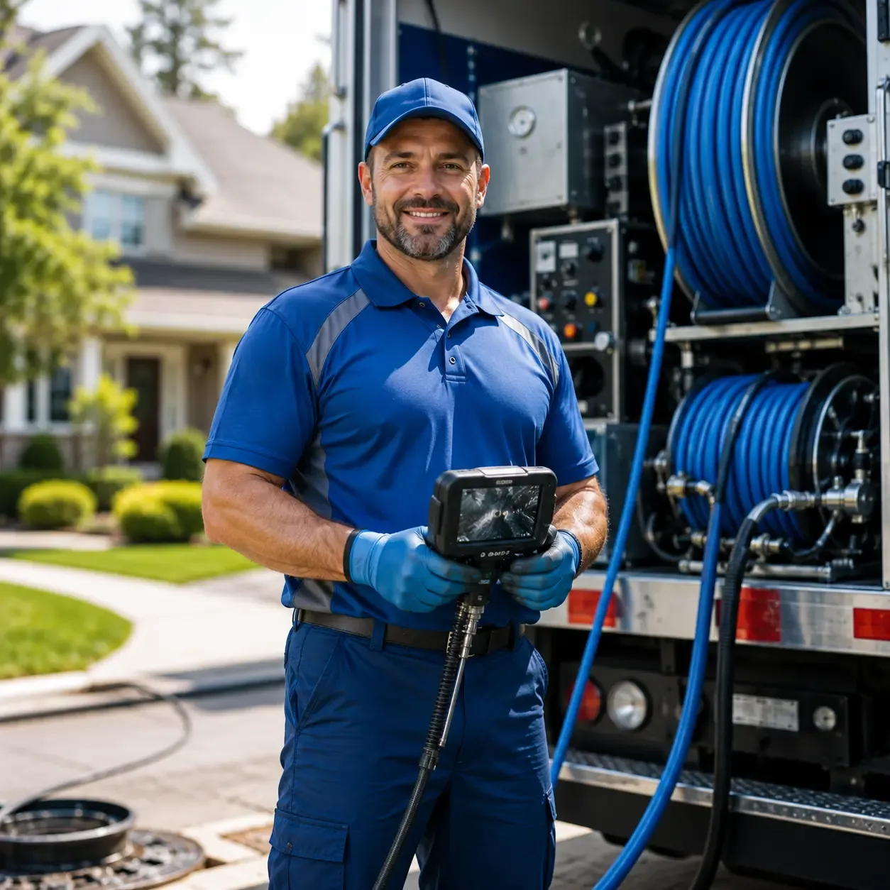 Local outdoor drain cleaning specialists in Marengo, IA